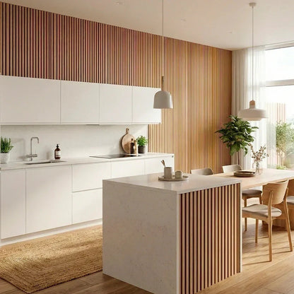 Paneles Acústicos Flexibles de Madera – (270 cm x 110 cm)