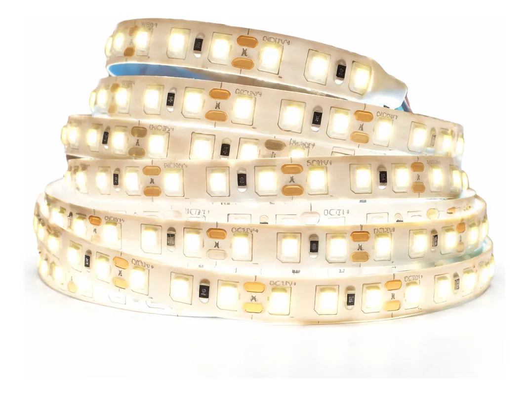 Tira LED de 11 W, 4000 K, luz neutra para molduras, nichos y muebles.