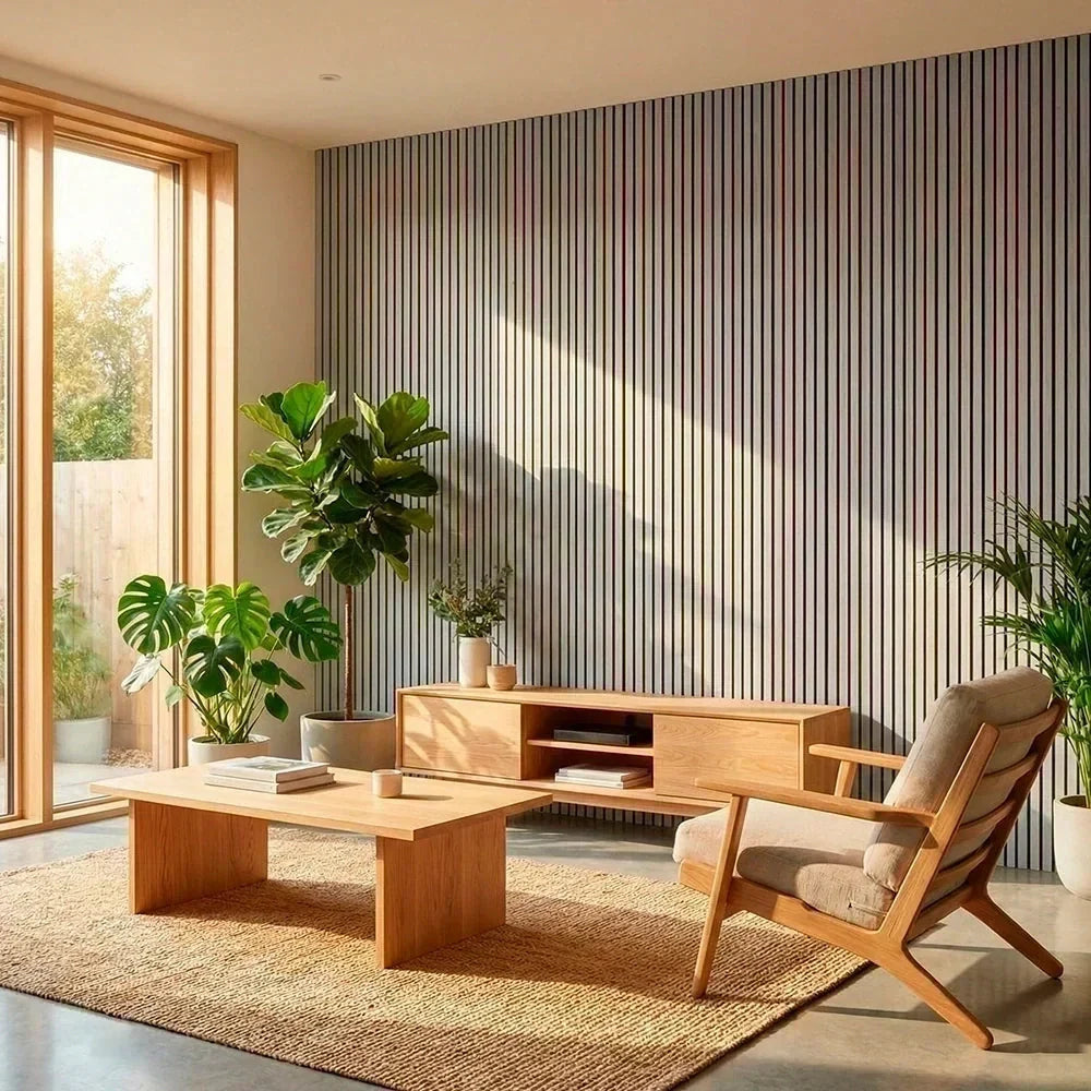 Paneles Acústicos Flexibles de Madera – (270 cm x 110 cm)